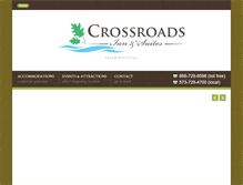 Tablet Screenshot of crossroadsinnsalem.com
